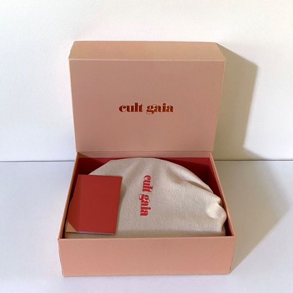 Cult Gaia Lapis Lazuli Mini Acrylic Ark Bag New In Box - Picture 3 of 14